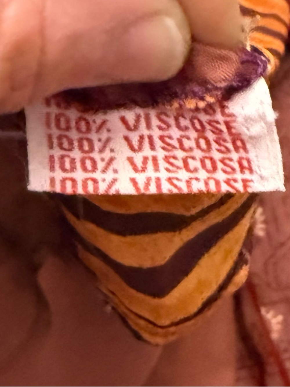 René Derhy Boho 100% Viscose Vintage Maxi Dress Whimsical Festival Vintage Med - Picture 11 of 11